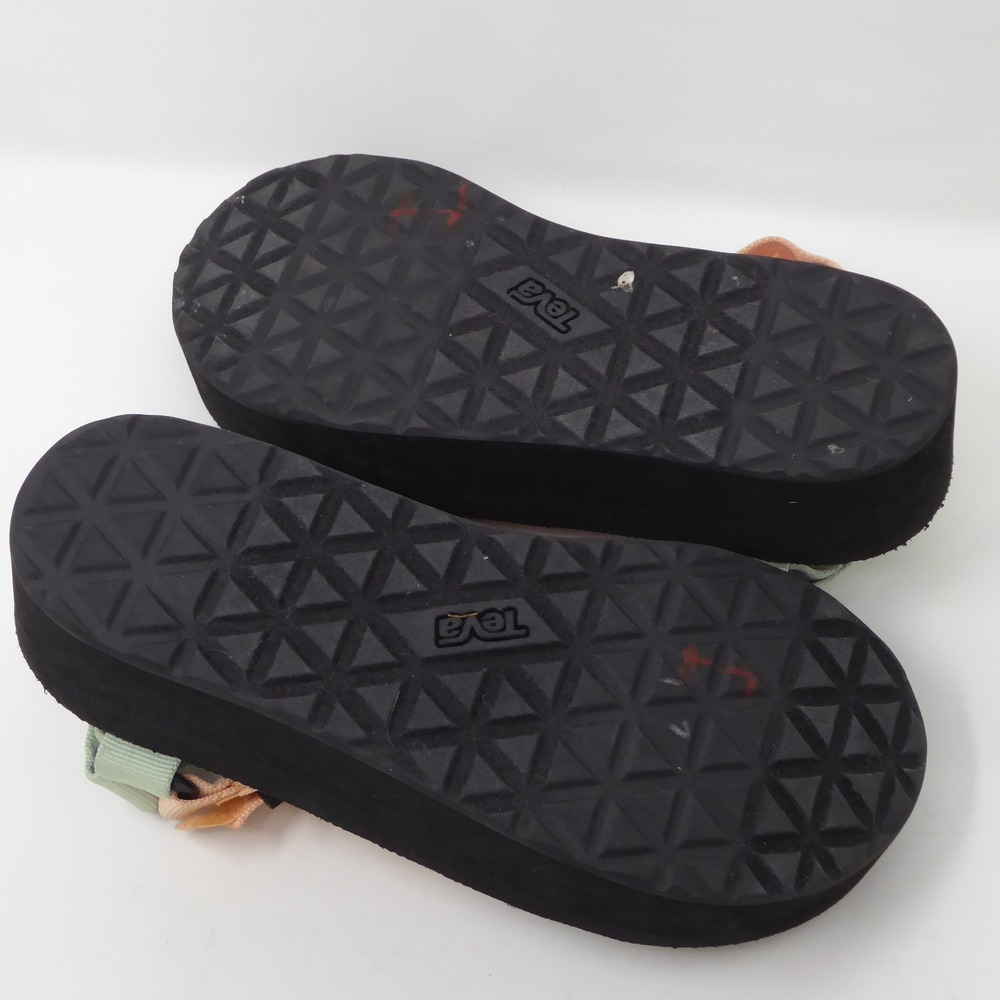 Teva Multicolor Platform Sandal - Peach, Lavender, Mint, Black - Picture 6 of 8